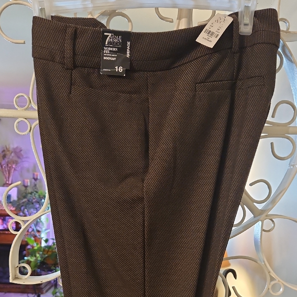 New York & Company Brown Women's Pants